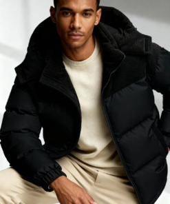 Alternative view of Cordjacke mit Steppung, Isolierung, abnehmbarer Kapuze