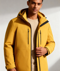 Gesteppte Jacke mit Isolierung und windabweisender Schale