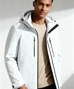 Steppjacke mit Isolierung, windabweisend, abnehmbarer Kapuze