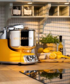 2026 2026 Ankarsrum Assistent Original 6230 Küchenmaschine – Retro-Design, 1500W, 7L Edelstahl, 16 Zubehörteile, 7 Jahre Garantie, Sunbeam Yellow