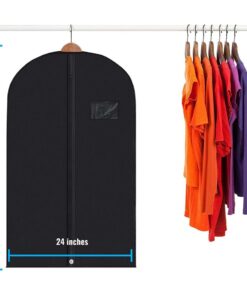 BowLift | 5 Premium Garment Bags - With Clear Window, Water-Resistant - 40"/54" inches