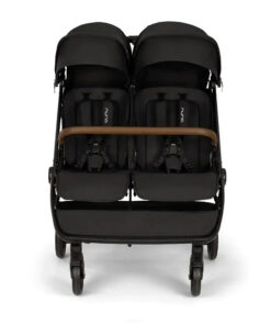 2026 2026 Nuna TRVL dubl Geschwisterwagen – Caviar | Leichter Doppelkinderwagen ab Geburt, kompatibel mit PIPA™ Babyschalen
