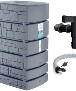 2026 2026 Regenwassertank Tower Stone, Regentonne 350-500L