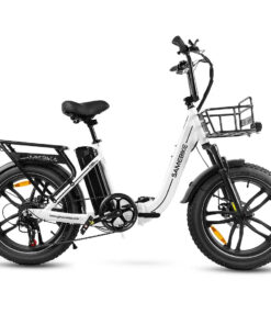 SAMEBIKE C05 Pro 36V 13Ah Akku 500W Motor Step-Through faltbares Fat Tire E-Bike