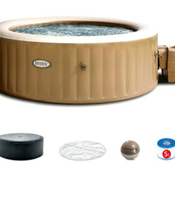 2026 2026 Intex PureSpa Bubble Massage 120-Düsen Aufblasbarer Whirlpool Spa-Set