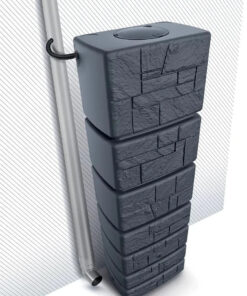 2026 2026 Regenwassertank Tower Stone, Regentonne 350-500L