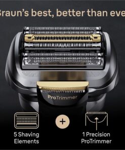 2026 2026 Braun Series 9 Pro 9477cc Nass- und Trockenrasierer mit 5-in-1 SmartCare Center und PowerCase, Silber