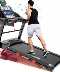 2026 Famistar Klapp-Laufband für zu Hause mit 15 Stufen Automatischer Steigung, 300LB Kapazität, 10MPH Höchstgeschwindigkeit
