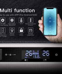2026 12 Volt 37 Qt. Tragbarer Autokühlschrank, Autogefrierschrank für Outdoor, Camping, Reisen, Wohnmobil, APP-Steuerung
