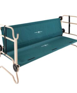 2026 Disc-O-Bed Large Cam-O-Bunk Bankfähiges Doppelbett mit Aufbewahrungsorganisatoren, Grün
