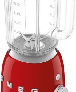 Smeg, BLF03PKEU, 1,5 l Standmixer, 4 -Geschwindigkeitsstufen, 4 Automikprogramme, Abnehmbare Doppelklinge, Deckelöffnung transparent mit Dosierkappe, rutschfest, 800W, Rose