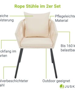 2026 2er-Set Rope Stühle