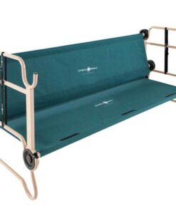 2026 Disc-O-Bed Large Cam-O-Bunk Bankfähiges Doppelbett mit Aufbewahrungsorganisatoren, Grün
