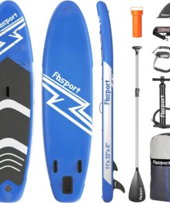 2026 Premium-Stand-Up-Paddle-Board, Yoga-Board mit strapazierfähigem SUP-Zubehör und Tragetasche | Breiter Stand, Surf-Kontrolle, rutschfestes Deck, Leine, Paddel und Pumpe für Jugendliche und Erwachsene