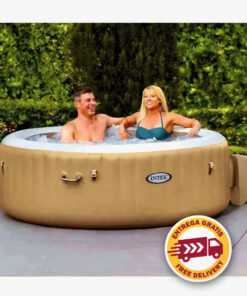 2026 2026 Intex PureSpa Bubble Massage 120-Düsen Aufblasbarer Whirlpool Spa-Set