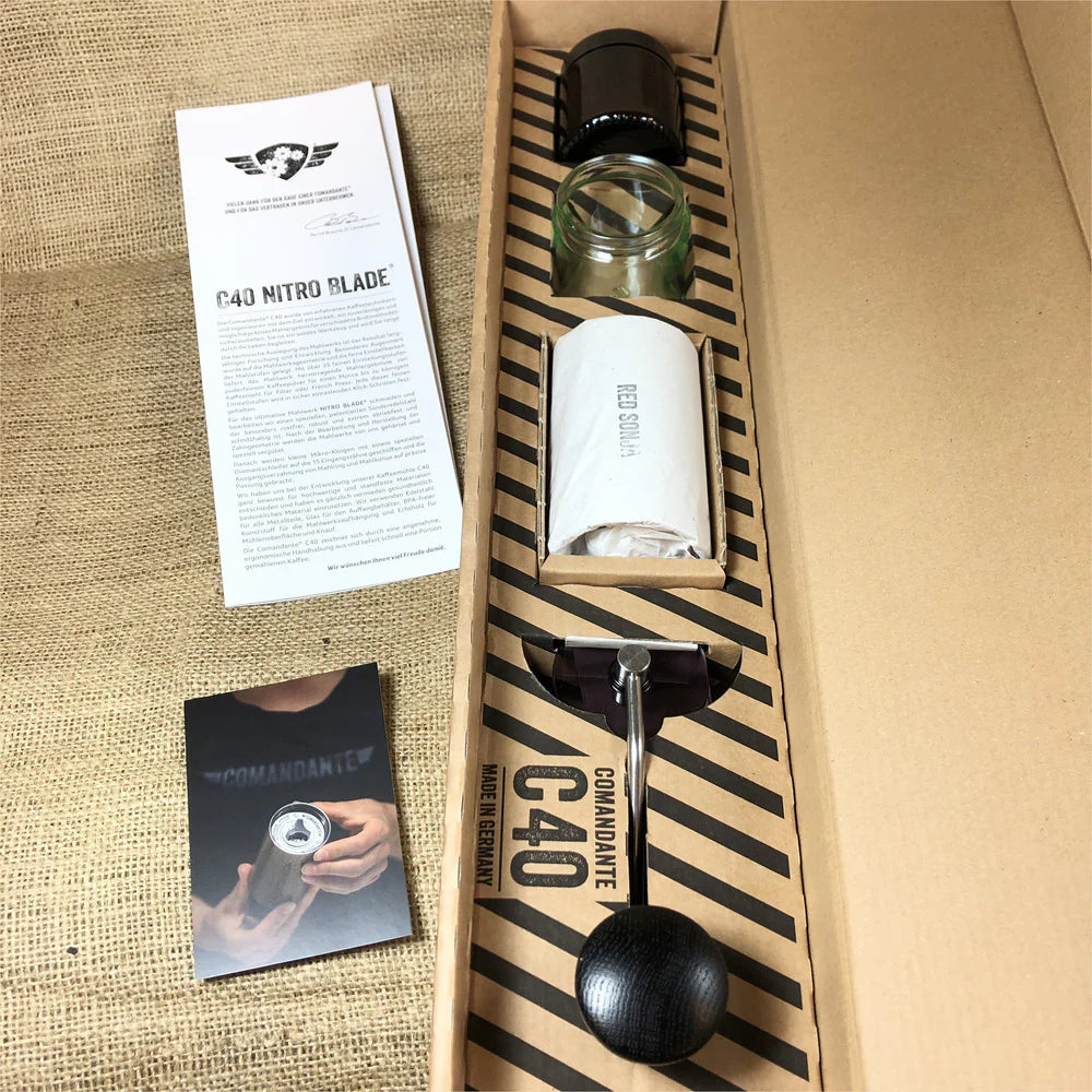 2026 Comandante C40 Nitro Blade - alle Farben - Handmühle