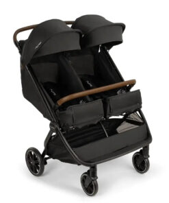 2026 2026 Nuna TRVL dubl Geschwisterwagen – Caviar | Leichter Doppelkinderwagen ab Geburt, kompatibel mit PIPA™ Babyschalen