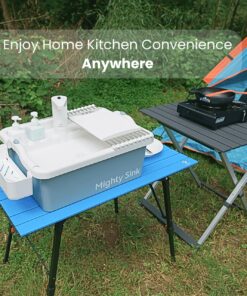 2026 Einfach drücken und waschen, kompakt und leicht – perfekt zum Kochen im Freien, für Campinghygiene, Gartenpartys, Garagenwerkstätten, Angelausflüge und mehr!