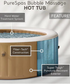 2026 2026 Intex PureSpa Bubble Massage 120-Düsen Aufblasbarer Whirlpool Spa-Set