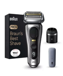 2026 2026 Braun Series 9 Pro 9477cc Nass- und Trockenrasierer mit 5-in-1 SmartCare Center und PowerCase, Silber
