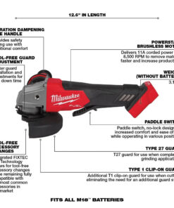 2026 2026 M18 FUEL 18V Akku-Kit Combo mit 7 Werkzeugen und 5,0 Ah Lithium-Ionen-Akku ohne Bürstenmotor