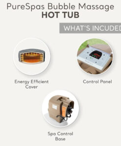 2026 2026 Intex PureSpa Bubble Massage 120-Düsen Aufblasbarer Whirlpool Spa-Set