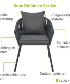 2026 2er-Set Rope Stühle