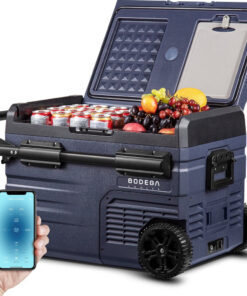 2026 12 Volt 37 Qt. Tragbarer Autokühlschrank, Autogefrierschrank für Outdoor, Camping, Reisen, Wohnmobil, APP-Steuerung