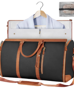 BowLift | Large-Capacity Foldable Women's Garment Travel Bag with Hanging Suit Compartment