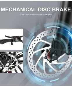 SAMEBIKE C05 Pro 36V 13Ah Akku 500W Motor Step-Through faltbares Fat Tire E-Bike