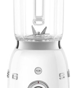 Smeg, BLF03PKEU, 1,5 l Standmixer, 4 -Geschwindigkeitsstufen, 4 Automikprogramme, Abnehmbare Doppelklinge, Deckelöffnung transparent mit Dosierkappe, rutschfest, 800W, Rose