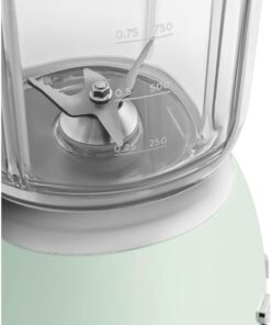 Smeg, BLF03PKEU, 1,5 l Standmixer, 4 -Geschwindigkeitsstufen, 4 Automikprogramme, Abnehmbare Doppelklinge, Deckelöffnung transparent mit Dosierkappe, rutschfest, 800W, Rose