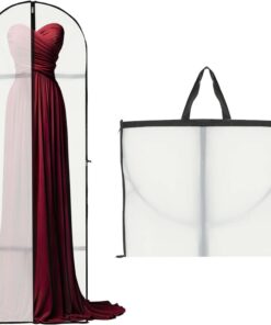 BowLift | Long Garment Storage Cover – 180cm Dress Bag with Zipper & Window (Buy 1, Get 1 FREE)