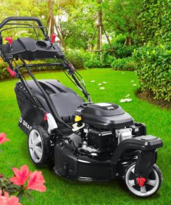 BRAST Benzin Rasenmäher Trike mit Antrieb | 5,2kW(7PS) | 53cm Schnittbreite | viele Modelle | TÜV | 4 Takt OHV Motor | 30-80mm Schnitthöhe | 60L Fangkorb | Stahlgehäuse | Speed