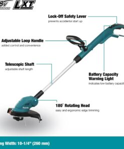 Makita DLM432Z Akku-Rasenmäher 2x18 V (ohne Akku, ohne Ladegerät)