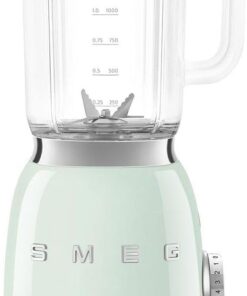 Smeg, BLF03PKEU, 1,5 l Standmixer, 4 -Geschwindigkeitsstufen, 4 Automikprogramme, Abnehmbare Doppelklinge, Deckelöffnung transparent mit Dosierkappe, rutschfest, 800W, Rose