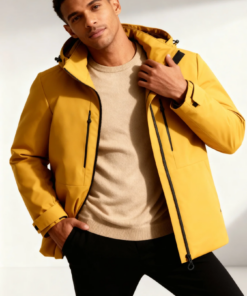 Gesteppte Jacke mit Isolierung und windabweisender Schale