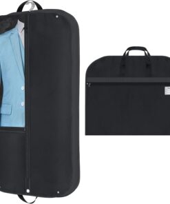 Waterproof Oxford Garment Bag – Suit Cover with Gusset & Pockets (2-Pack) | Bowlift